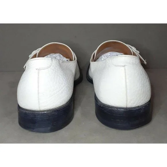 Allen Edmonds Ostendo Shoes Miami Size 12 AA White Cushion Heel USA